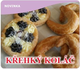 NOVINKA - KŘEHKÝ KOLÁČ NOVINKA - KŘEHKÝ KOLÁČ